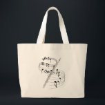 Grand Tote Bag Cannelure<br><div class="desc">Les fabricants de musique célèbrent ! Annoncez fièrement au monde,  je jouent la cannelure !</div>