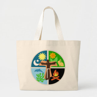 Grand Tote Bag Canticle of Creation Cotton Tote