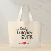 Grand Tote Bag Canvas bag, best teacher ever.