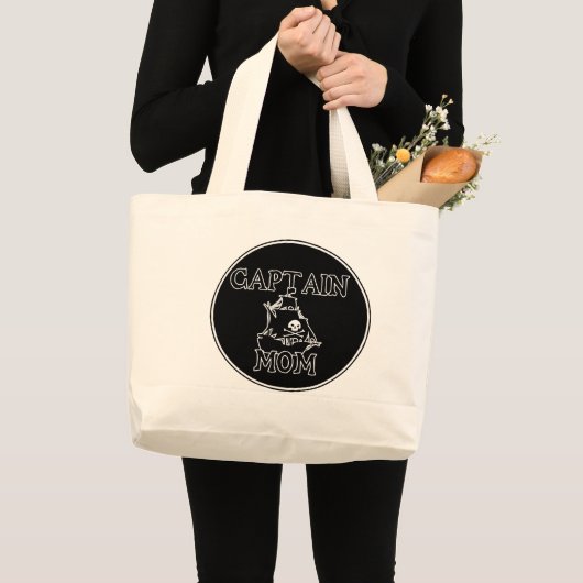 Grand Tote Bag Capitaine (Devant (produit))
