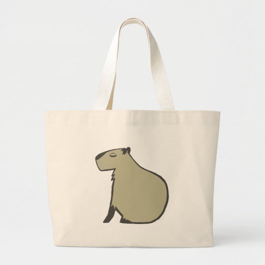 Grand Tote Bag capybara (Devant)