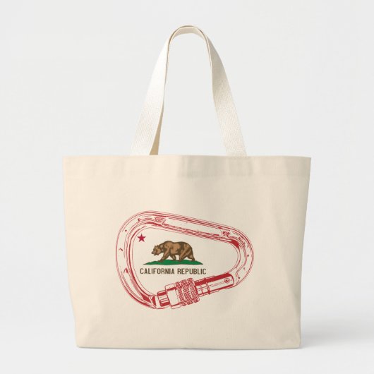 Grand Tote Bag Carabiner d'Escalade californienne (Devant)