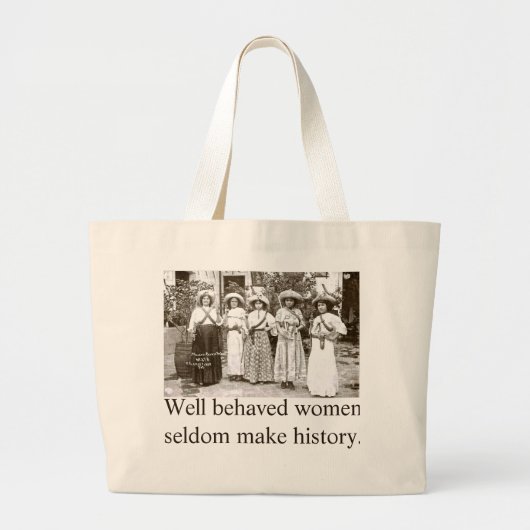 Grand Tote Bag Caractéristiques bien comportées Las Adelitas de (Devant)