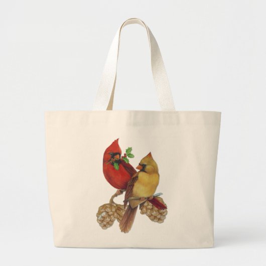 Grand Tote Bag Cardinal Pair (Devant)