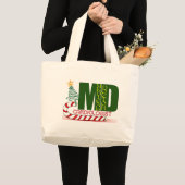 GRAND TOTE BAG CARDIOLOGUE DE NOËL (Devant (produit))