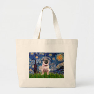 Grand Tote Bag Carlin 1(fawn) - Nuit étoilée