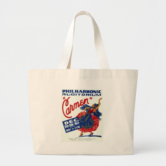 Grand Tote Bag Carmen (Devant)