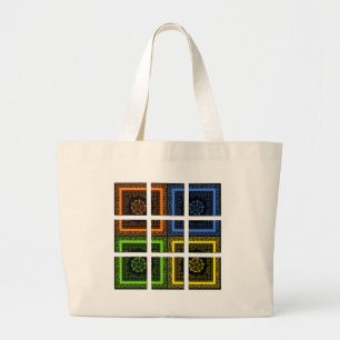 Grand Tote Bag Carré dans une boîte