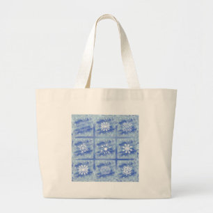 Grand Tote Bag Carreaux givrés II