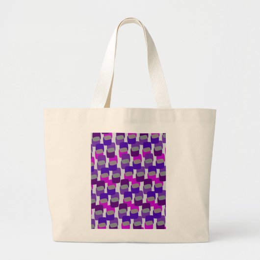 Grand Tote Bag Carrés (Devant)