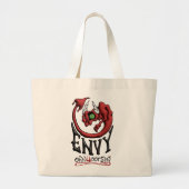 Grand Tote Bag Carry Your Sin Envy  (Devant)