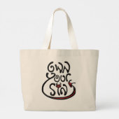 Grand Tote Bag Carry Your Sin Greed  (Dos)