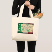 Grand Tote Bag Carte de Rome (Devant (produit))