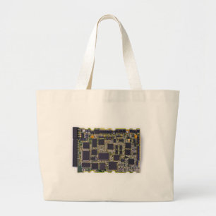 Grand Tote Bag carte électronique