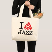 Grand Tote Bag Carte I 45 Jazz (Devant (produit))