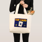 Grand Tote Bag Carte supérieure (Devant (produit))
