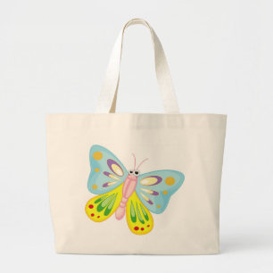 GRAND TOTE BAG CARTOON COLORÉ BOUTEILLE