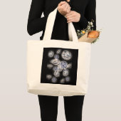 Grand Tote Bag cascade de diamant (Devant (produit))