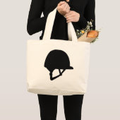 Grand Tote Bag casque de circonscription (Devant (produit))