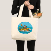 Grand Tote Bag Castor (Devant (produit))