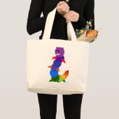 GRAND TOTE BAG CATERPILLAR DE RAINBOW (Devant (produit))