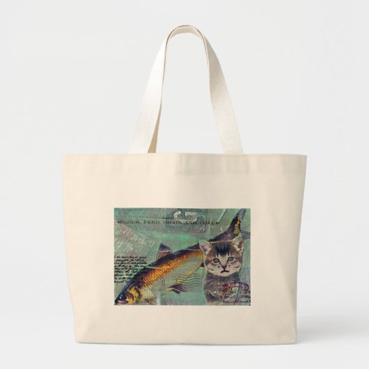Grand Tote Bag Catfishing (Devant)
