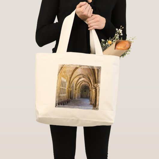 Grand Tote Bag Cathédrale à Cloître en Voûte (Devant (produit))