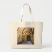 Grand Tote Bag Cathédrale à Cloître en Voûte (Devant)
