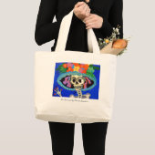 Grand Tote Bag Catrina, La Catrina par Maria Sanchez (Devant (produit))