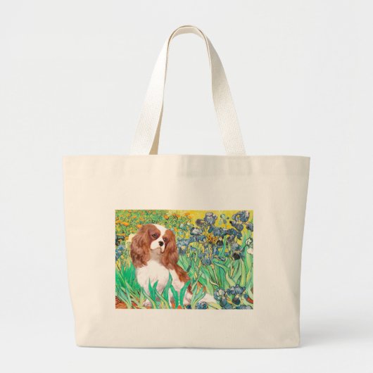Grand Tote Bag Cavalier 2 (Bl) - Iris (Devant)