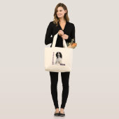 Grand Tote Bag Cavalier Maman 4 (Devant (modèle))