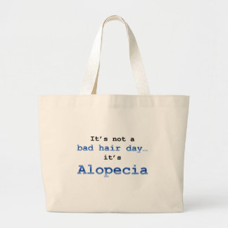 Grand Tote Bag Ce n’est pas une mauvaise journée de cheveux... c’
