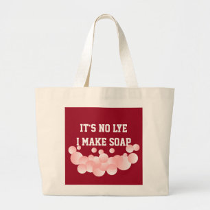 Grand Tote Bag Ce n'est aucune bulle faite maison de fabricant de