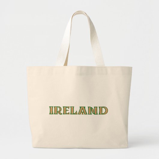 Grand Tote Bag Celtic Irlande (Devant)