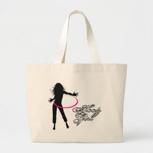 Grand Tote Bag Cercle de Fille-Danse polynésienne de cercle