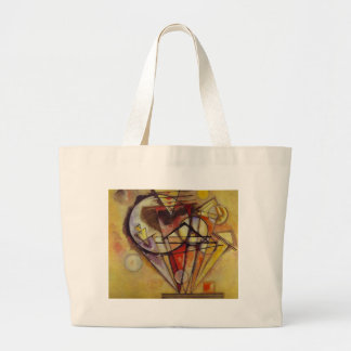 Grand Tote Bag Cercles Abstraits Kandinsky
