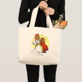 Grand Tote Bag Cérémonie du mariage de la mère mariée (Devant (produit))