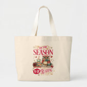 Grand Tote Bag C'est la saison de la lecture (Devant)