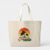 Grand Tote Bag C'est l'été de George (Dos)