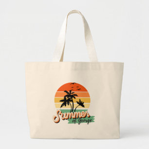 Grand Tote Bag C'est l'été de George