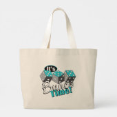 Grand Tote Bag C'est l'heure de Bunco ! (Dos)