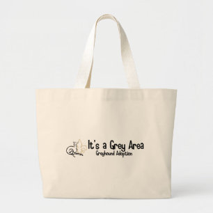 Grand Tote Bag C'est un logo de zone grise - 2