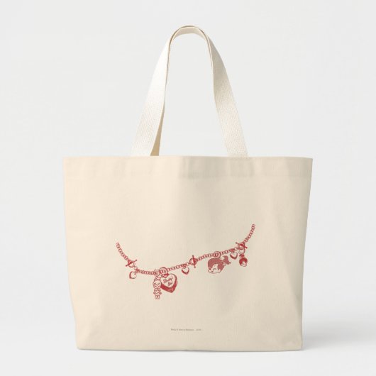 Grand Tote Bag Chaîne d'amitié PEBBLES™ (Devant)
