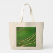 Grand Tote Bag Champs verts (Dos)