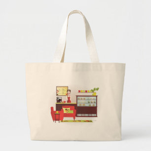 Grand Tote Bag Changements de Barman-Coutume