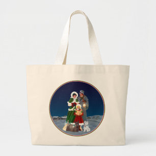 Grand Tote Bag Chants de Noël