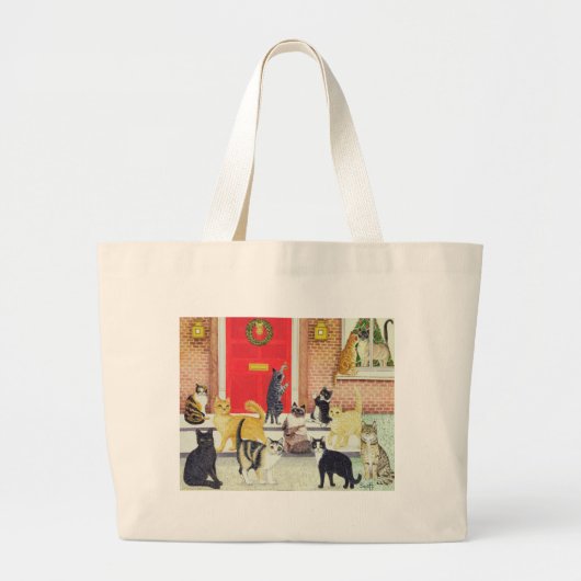 Grand Tote Bag Chants de Noël (Devant)