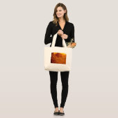 Grand Tote Bag Chardon (Devant (modèle))