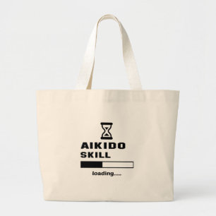 Grand Tote Bag Chargement de compétence d'Aikido ......