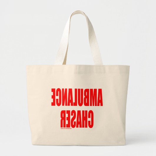 GRAND TOTE BAG CHASSEUR D'AMBULANCE (Devant)